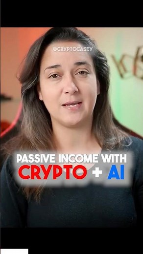 "Passive Income with Crypto + AI" 🤑 #cryptocasey