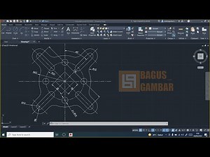 Tutorial AutoCad Pemula | Gambar Teknik 2D 10