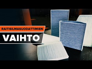 Kuinka vaihtaa raitisilmasuodatin autoon [AUTODOC -OHJEVIDEO]