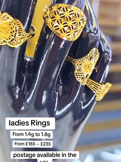 Today's special offer! Ladies Rings Phone no: 07986989515 #bradford #gold #rings #22ct #sona #