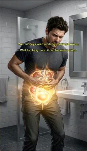 What Happens When You Hold Your Pee Too Long 😳#shorts #health