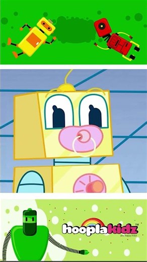 Robot Finger Family is Here! 🤖🎵 HooplaKidz Tv #Shorts #nurseryrhymes #hooplakidztv