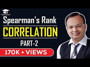 #6 | Correlation | Spearman's Rank Correlation (Part 2)
