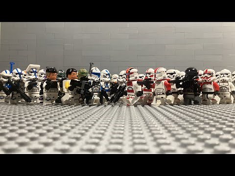 The Clone Rebellion (Full Episode) -A Lego Star Wars Stop Motion