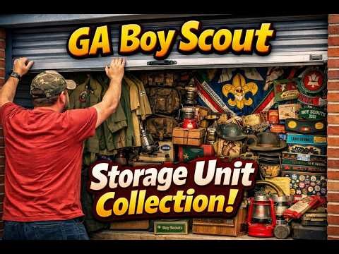 Georgia Storage Locker Picker Discovered A Boy Scout Collection and Called the Santeeswapper