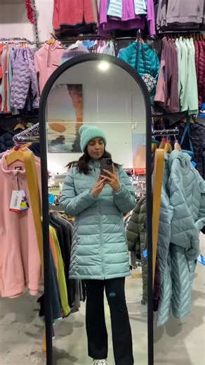 Cold weather essential ❄️ The Women’s Columbia Powder Lite II Hooded Mid Jacket is now available at Trailblazers. Featuring a durable water-resistant shell, thermal reflective lining, and a mid-thigh fit for extra warmth. Available in maroon, sage, navy and black. Come get yours today! #trailblazers #columbia #wintercoat #outdoorgear #powderlite | TrailBlazers