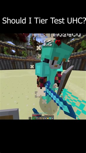 Should I Tier Test UHC? #shorts #minecraft #pvp