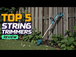 Top 5 Best Cordless String Trimmers 2025 – Power, Precision & Long Battery Life!
