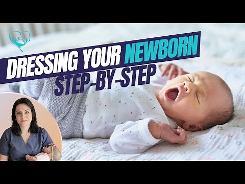 How to dress a newborn baby (NEW PARENTS)