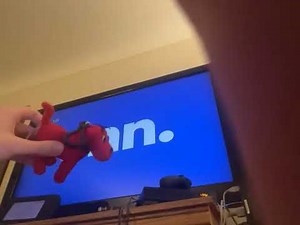 Clifford Watches The Disney DVD Logo
