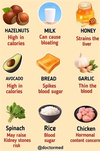 172K views · 224 reactions | Stop Eating These 9 ‘Healthy’ Foods! |...