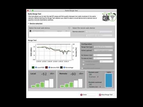Digi XBee 3 Range Testing with Digi XCTU