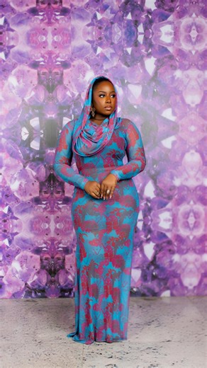 Ziva Lagos | Women’s Ready-to-Wear on Instagram: "Say hello to elegance with a little edge. Our Maryam Transformer Mesh Dress (Ziva Custom Print Blue) blends red florals with a relaxed hoodie fit. Ideal for art events, lunches, and dates. Price : 125,000. Available in store and on zivalagos.com. Start shopping, Diva! #zivalagos #meshdress #madeinnigeria"