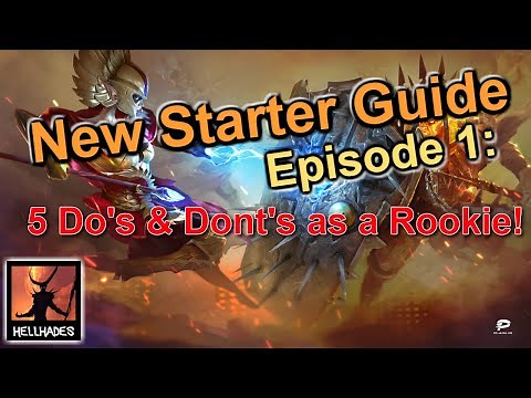 RAID: Shadow Legends | New Starter Guide Episode 1: Do's & Dont's, top tips & initial run through