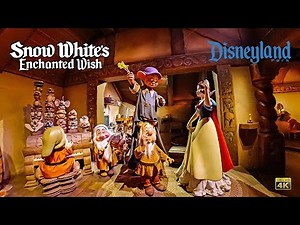 Snow White's Enchanted Wish On Ride Low Light 4K POV Disneyland 2025 01 12