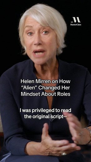 Helen Mirren's Reflection on How 'Alien' Transformed Her Role Perspective
