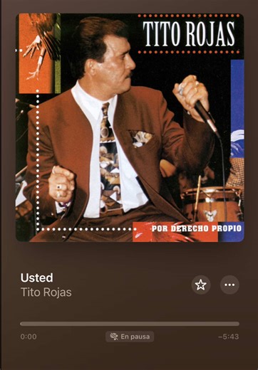 Usted: Salsa Romántica de Tito Rojas