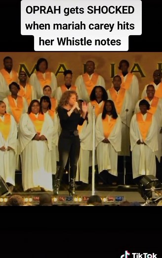 Mariah Carey Whistle Notes Shock Oprah in 2009