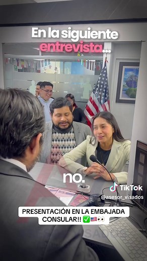 Entrevista de visa USA para menores: presentación en la embajada