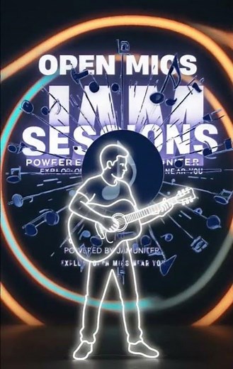 Open Mics and Jam Sessions near you! #openmic #jamsession #singersongwriter