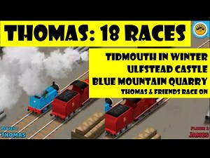 Watch Thomas Race all 6 Friends over 3 Maps 18 Races - Thomas Tank Engine & Friends: Race On Game