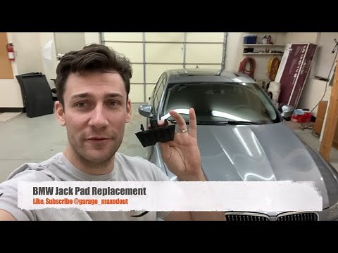 Replacing your BMW Jack Pad Lift Support