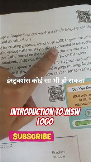 Introduction to MSW logo , commander window,Logo Screen,Recall List, Input Box,The Turtle,primitives