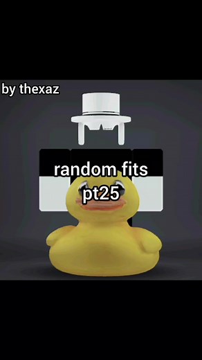 Roblox duck avatar outfits — duck & bird catalog ideas