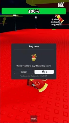 Sniping Flashy Cupcake #1