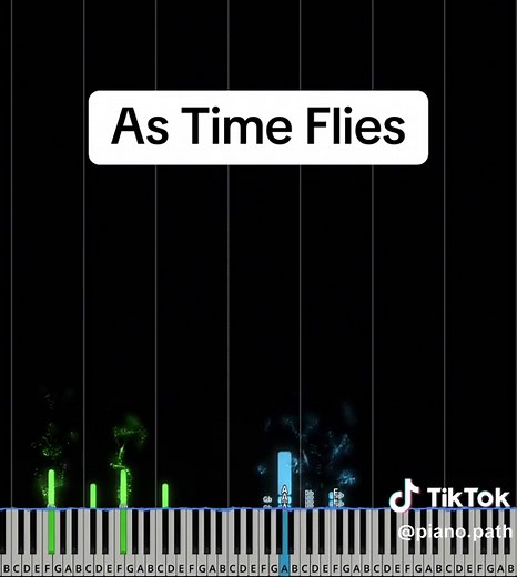 Piano Lesson: Play 'As Time Flies' Easily