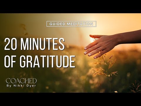 20 Minute Meditation For Gratitude | How To Attract More Abundance & Blessings In Life ❤️