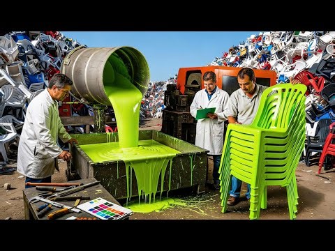 Inside a state-of-the-art plastic recycling plant – An incredible production process.
