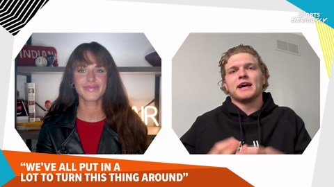 Who does Lions DE Aidan Hutchinson model his game after?