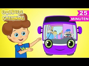 Die Räder vom Bus Kinderlied Sammlung | Kinderlieder Zum Mitsingen