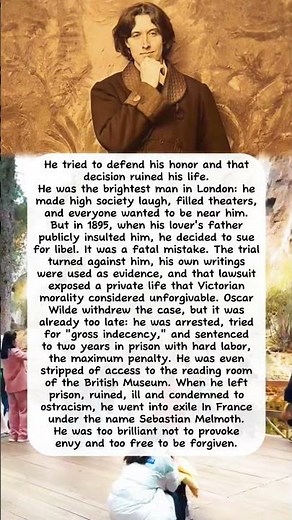 When Wit Met Ruin: The Trial That Destroyed Oscar Wilde #life #truestory #lifelessons