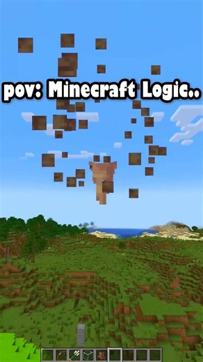 Minecraft Logic Meme! #minecraft #minecraftshorts #shorts