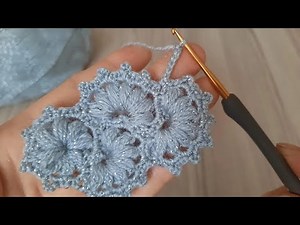 Wow! ✨ How to Crochet with Eye-Catching Glitter Yarn – Super Easy & Very Useful Crochet Tutorial