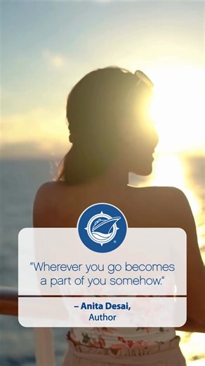 Travel leaves traces in your memories, your mindset, your heart. This season, make space for a journey that stays with you long after it ends. Like 🌍 if you carry a favorite trip with you. #ExpediaCruises #AirLandSeaVacations #MotivationalMonday #TravelQuote | Ruby Sims, Your Cruise/ Travel Consultant