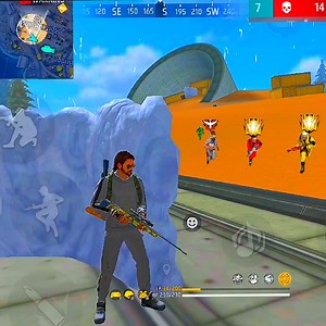 963K views · 10K reactions | last zone awm fight solo vs squad || zrax gaming hard gameplay #FreeFire | Zrax_Gaming | Facebook