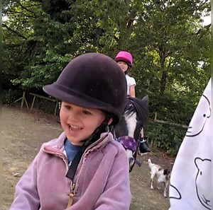 With a combined rider age of 7, this enthusiastic duo decided that their rather scrumptious steeds were ready for a spot of Showjumping this afternoon, so Showjumping we did! I am so pleased with Verity and Pepsi's progress, usually as soon as she asked for trot, he would bound off in canter towards the gate and then refuse to leave it whilst she became red in the face and begging to go back on the lead rope. I'd love to say Oliver's riding has also progressed, but he really offers zero commitme