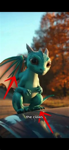 Woman finds Baby Dragon😮😍 #aivideo #funny #brainrot #story #shorts #dragon #viral #ai #fantasy