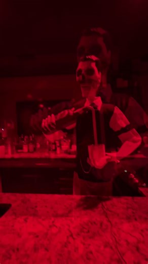 #homedepothalloween2025 serving up the best halloween vibes with their new bartending skeleton! @The Home Depot