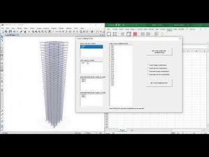 ETABS API: Load combinations for wind tunnel loads