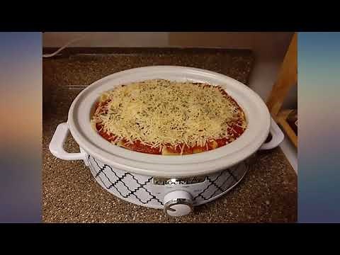 Crockpot 2.5-Quart Mini Casserole Crock Slow Cooker, White//Blue review