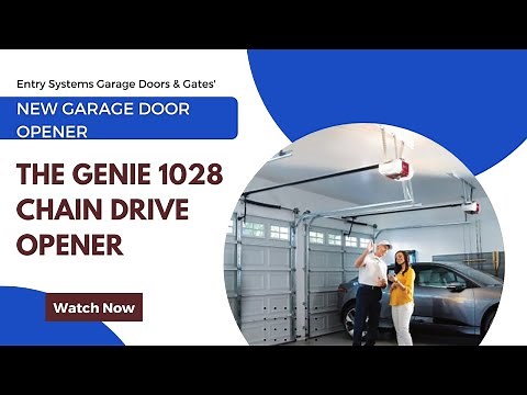 The Genie 1028 Chain Drive Garage Door Opener