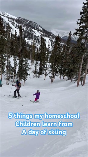 5 Things My Kids Actually Learn on the Slopes ❄️