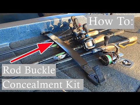 Rod Buckle Concealment Kit Installation (Bass Boat)