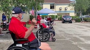 Holiday parade for Springwood Court assisted living residents