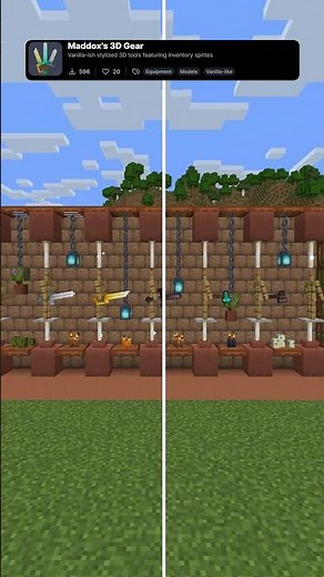 Best miecraft 3D resource packs PT.110 #minecraft #texturepack #shorts #texturepacks #resourcepacks