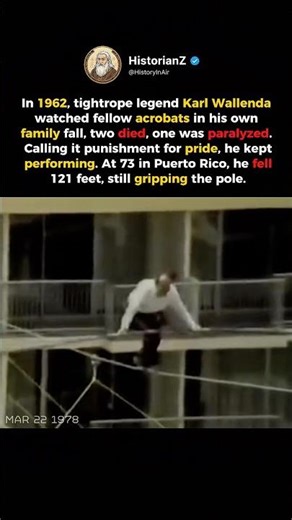 Karl Wallenda’s Final Walk